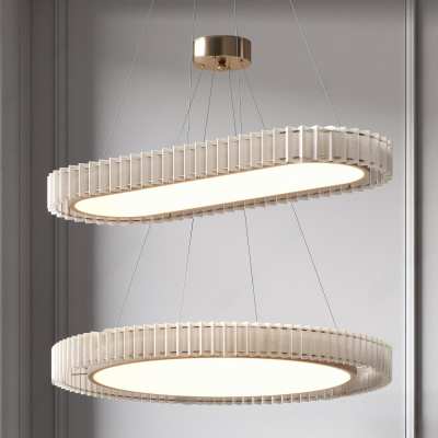 现代吊灯组合3D模型下载